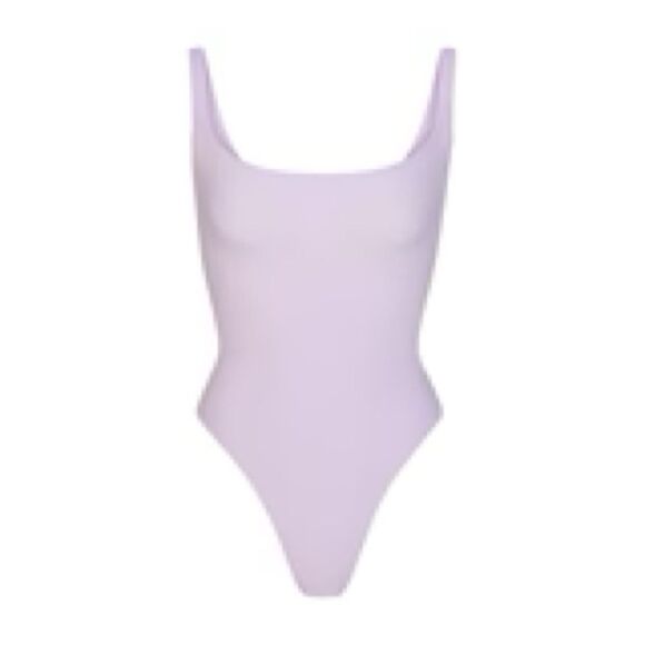 SKIMS Tops - Skims Fits Everybody Square Neck Bodysuit in Lily